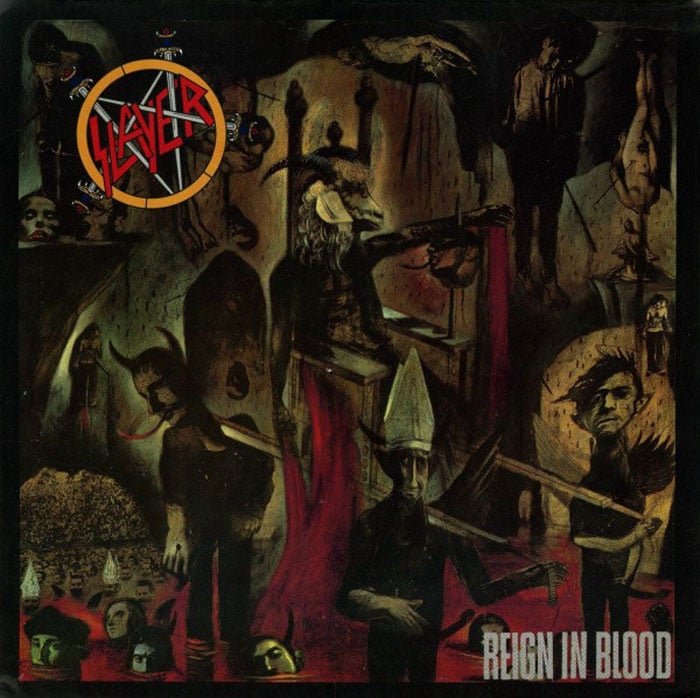 "Reign in Blood" dos Slayer: qual será a faixa menos consensual do álbum?